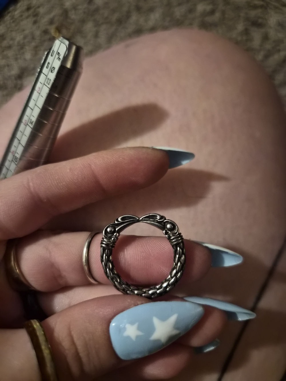 Sterling Silver Torque Style Ring